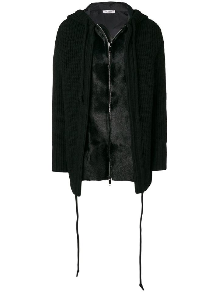 Valentino Vltn Hybrid Jacket - Black