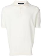 Lardini Short-sleeved Polo Shirt - White