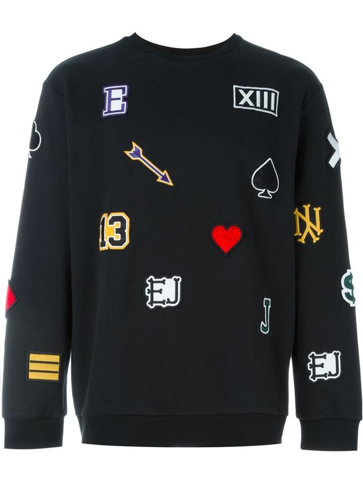 Ejxiii Patched Sweatshirt