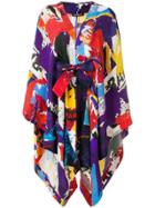 Balmain Multiprint Oversized Robe - Multicolour