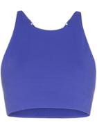 Girlfriend Collective Girlfriend Topanga Sprt Bra Med Support - Blue