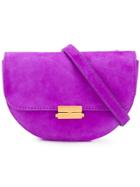 Wandler Anna Buckle Belt Bag - Purple