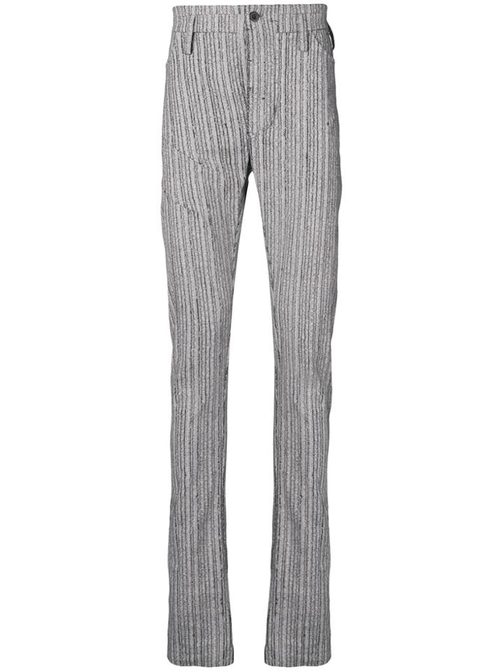 Lost & Found Ria Dunn Slim Darted Trousers - White