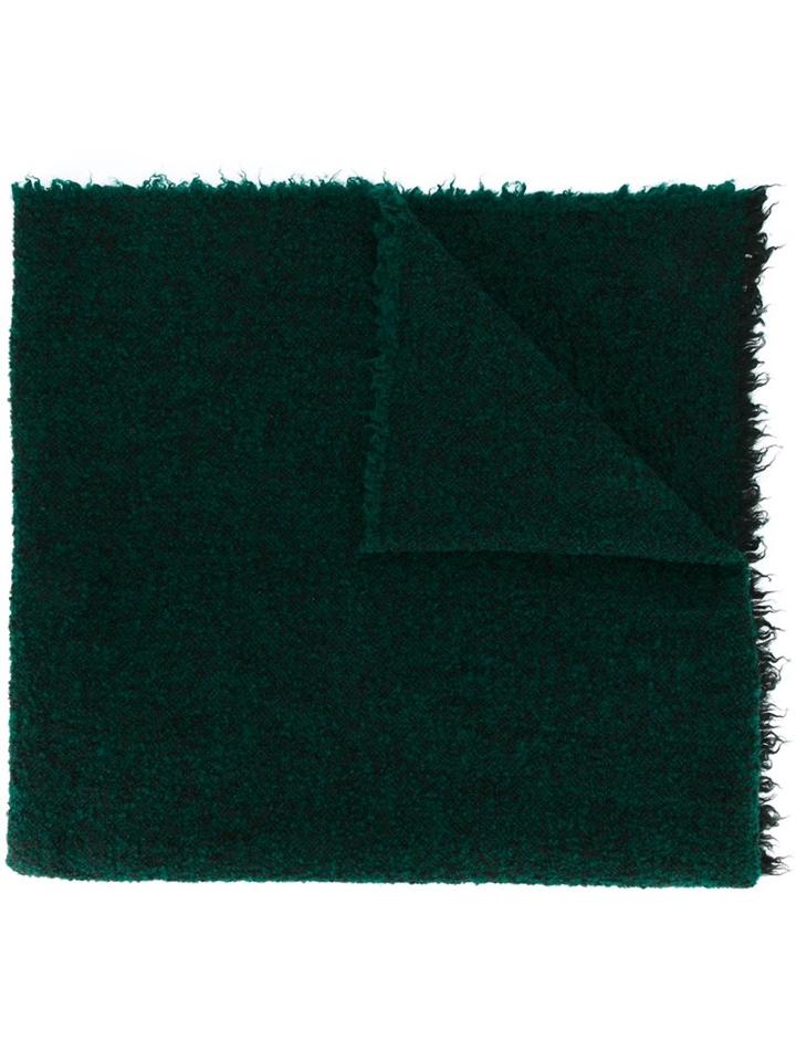 Faliero Sarti 'arella' Scarf, Women's, Green, Polyamide/cashmere/virgin Wool