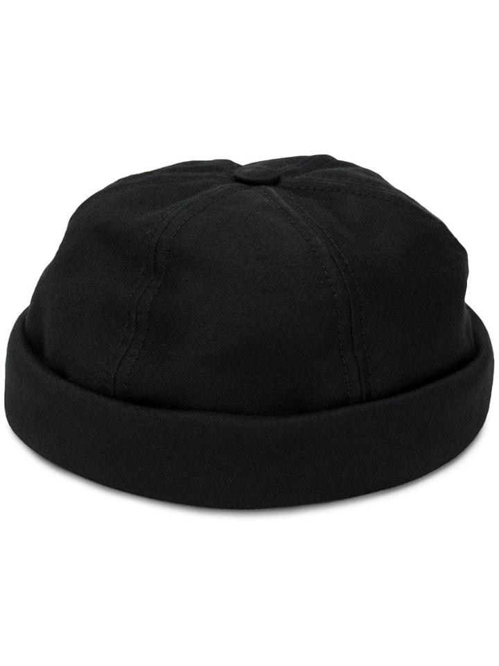 Junya Watanabe Beton Cire Hat - Black