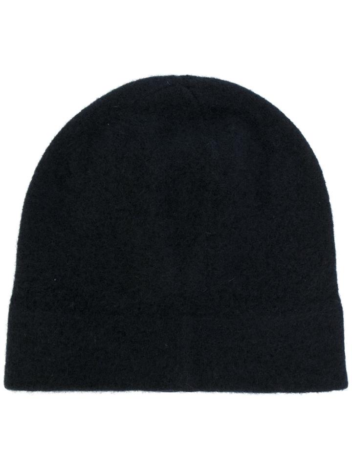 Roberto Collina Classic Beanie - Black