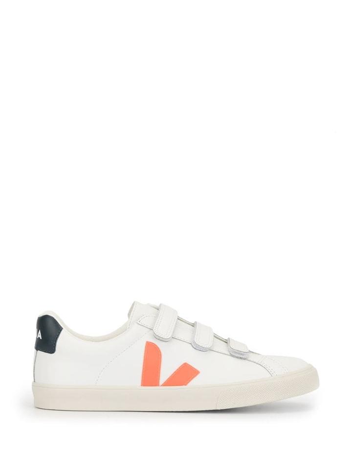 Veja Esplar 3-lock Touch-strap Sneakers - White