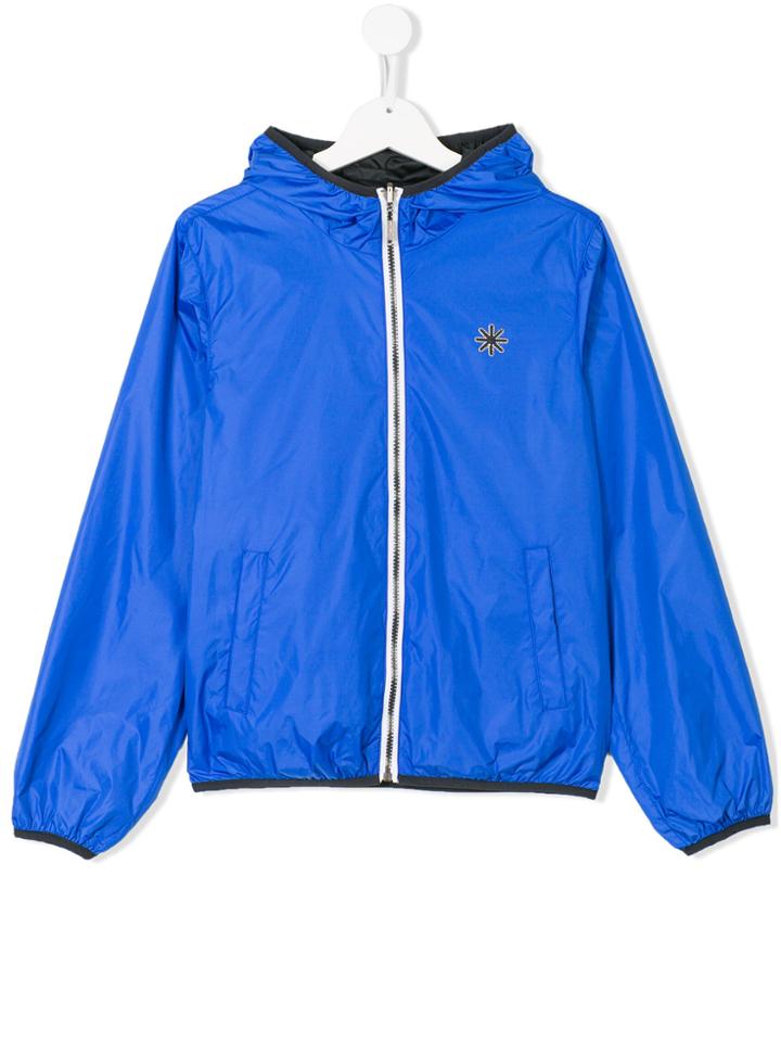 Manuel Ritz Kids Teen Reversible Jacket - Blue