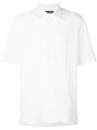 Issey Miyake Textured Short Sleeve Shirt - White
