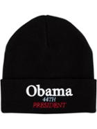 Supreme Obama Beanie - Black