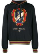 Dolce & Gabbana Printed Logo Hoodie - Black