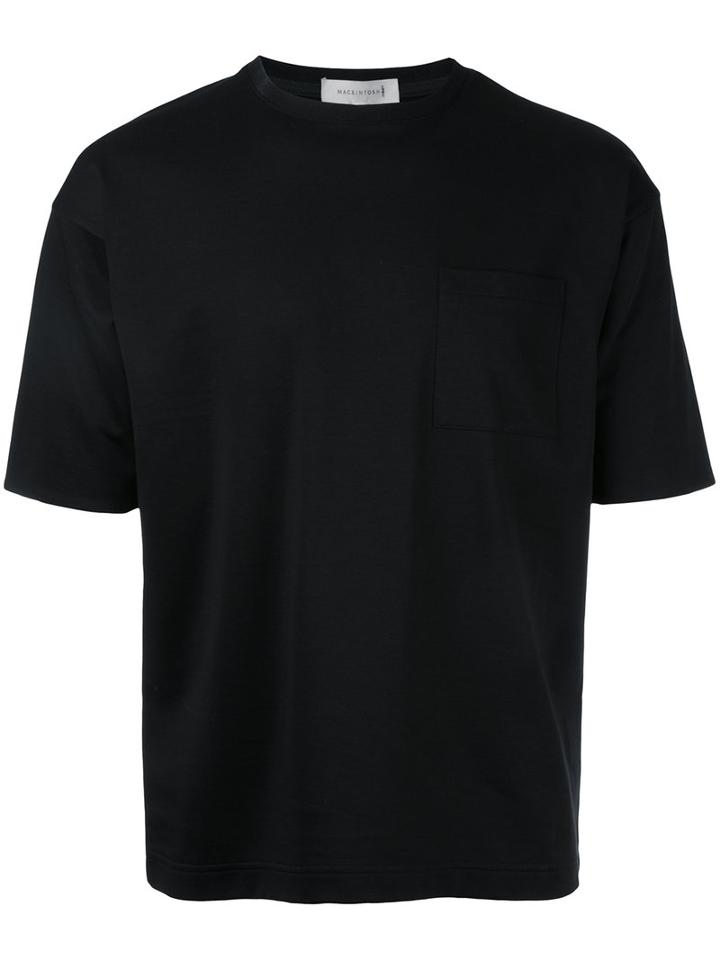 Mackintosh - Chest Pocket T-shirt - Men - Cotton - M, Black, Cotton