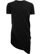 A New Cross Long Asymmetric T-shirt - Black