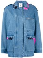 Steve J & Yoni P - Moi Et Toi Denim Jacket - Women - Cotton - M, Blue, Cotton