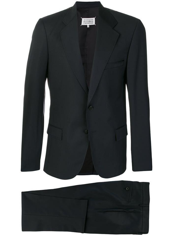 Maison Margiela Classic Two Piece Suit - Blue