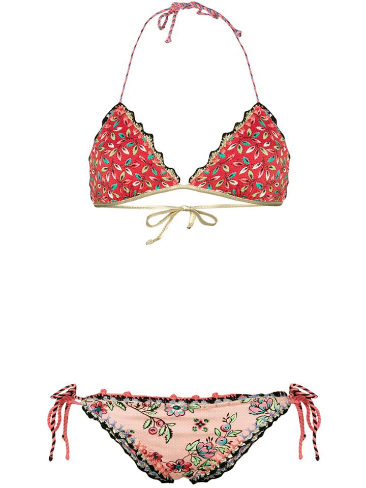 Anjuna Multi-print Tie Bikini - Multicolour