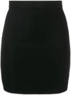 Loulou High-rise Mini Skirt - Black