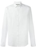 Gucci Classic Long Sleeve Shirt, Men's, Size: 45, White, Cotton