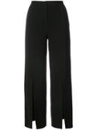 Yigal Azrouel - Wide-legged Trousers - Women - Polyester - 2, Black, Polyester