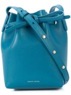 Mansur Gavriel Mini Bucket Bag - Blue