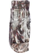 Vivienne Westwood Red Label Metallic Plaid Print Top