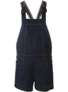 See By Chloé Denim Dungarees, Women's, Size: 40, Blue, Cotton/spandex/elastane