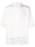 Our Legacy Beach Life Print Boxy Shirt - White