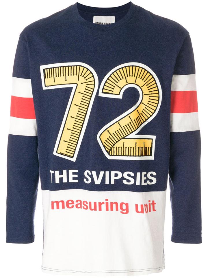 Henrik Vibskov 72 Measuring Sweatshirt - Blue
