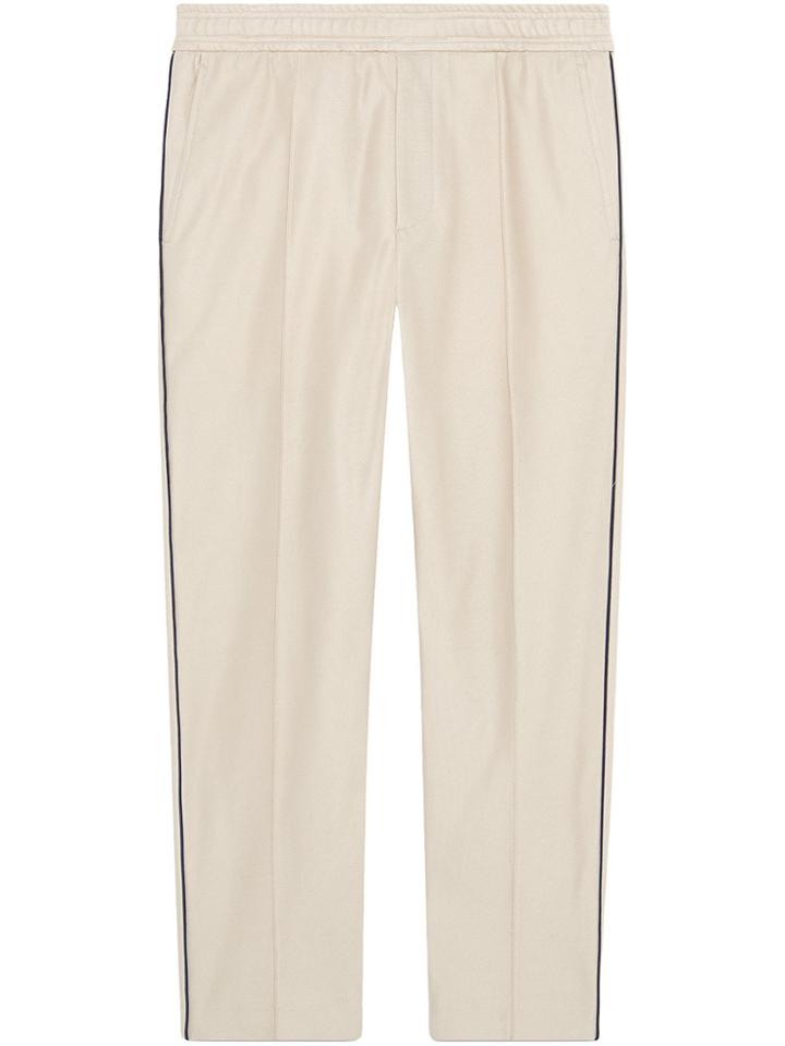 Gucci Cotton Piquet Jogging Pant - Nude & Neutrals