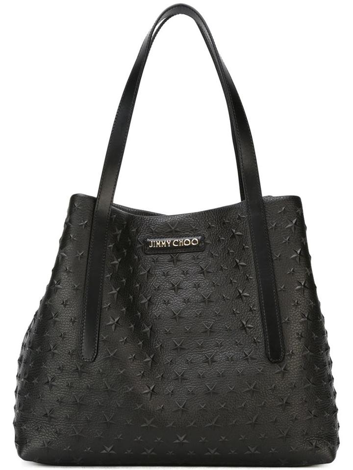 Jimmy Choo 'sara' Large Embossed Tote