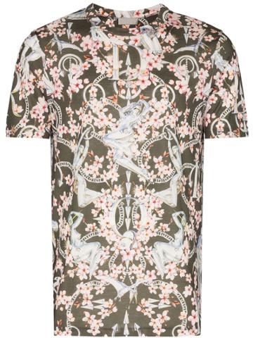 Dior Homme X Hajime Sorayama Robot Print T-shirt - Green