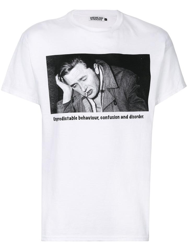 Dreamland Syndicate - Photo Print T-shirt - Men - Cotton - M, White, Cotton