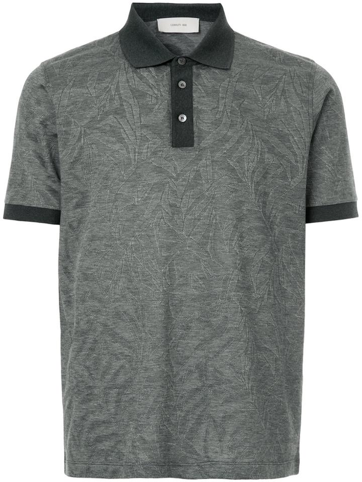 Cerruti 1881 Two-tone Polo Shirt - Grey