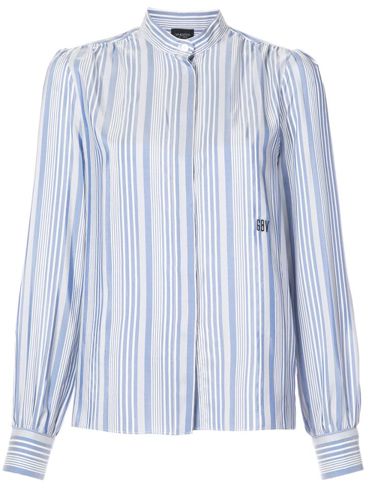 Giambattista Valli Striped Blouse - Blue