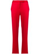 Styland Cigarette Trousers - Red