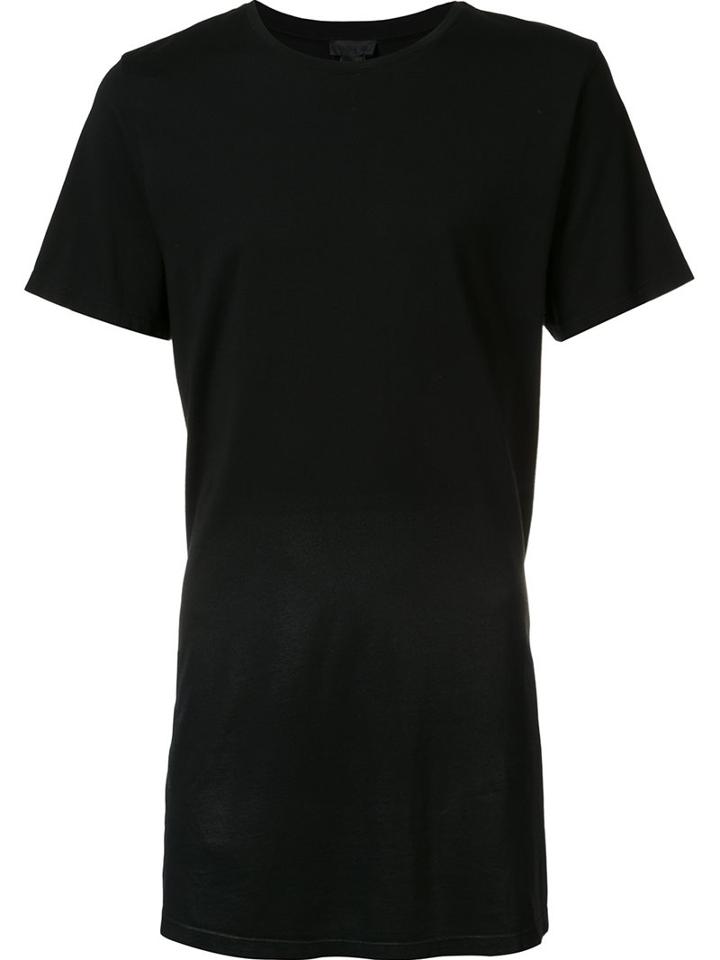 En Noir Slim Fit Crew Neck T-shirt, Men's, Size: Xl, Black, Cotton/modal