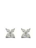 Tiffany & Co Tiffany Victoria Diamond Medium Stud Earrings - White