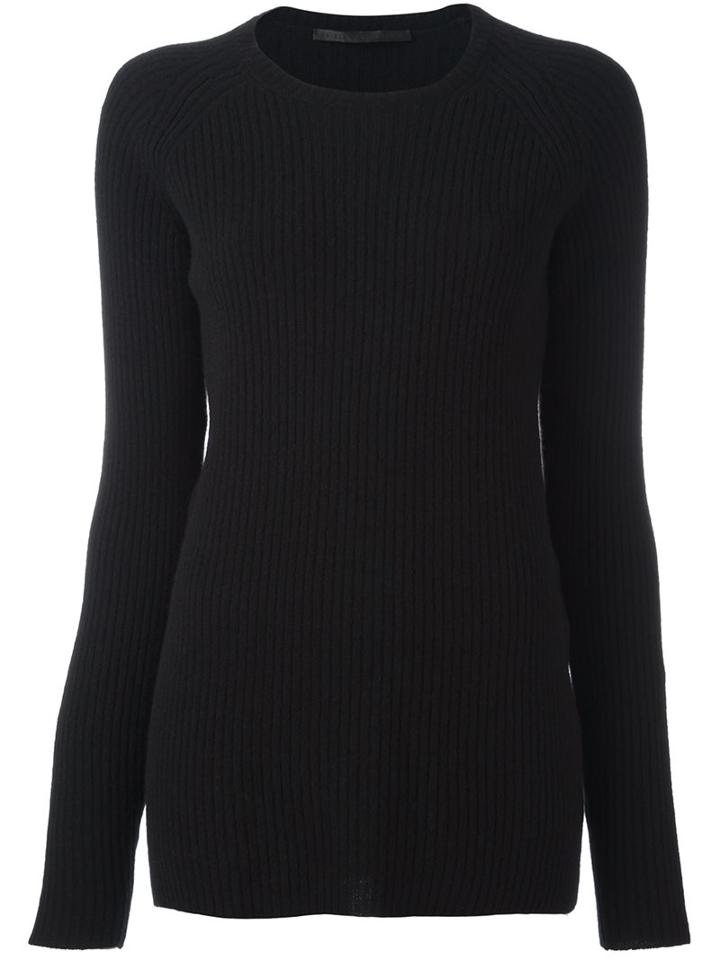 Haider Ackermann Boat Neck Jumper, Women's, Size: Small, Black, Cashmere/wool