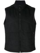 Corneliani Zipped Up Vest - Grey