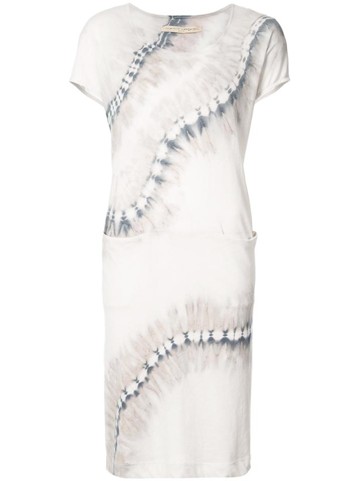 Raquel Allegra Tie Dye Dress - White