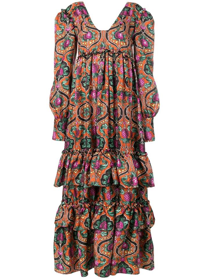 La Doublej Casati Dress - Orange