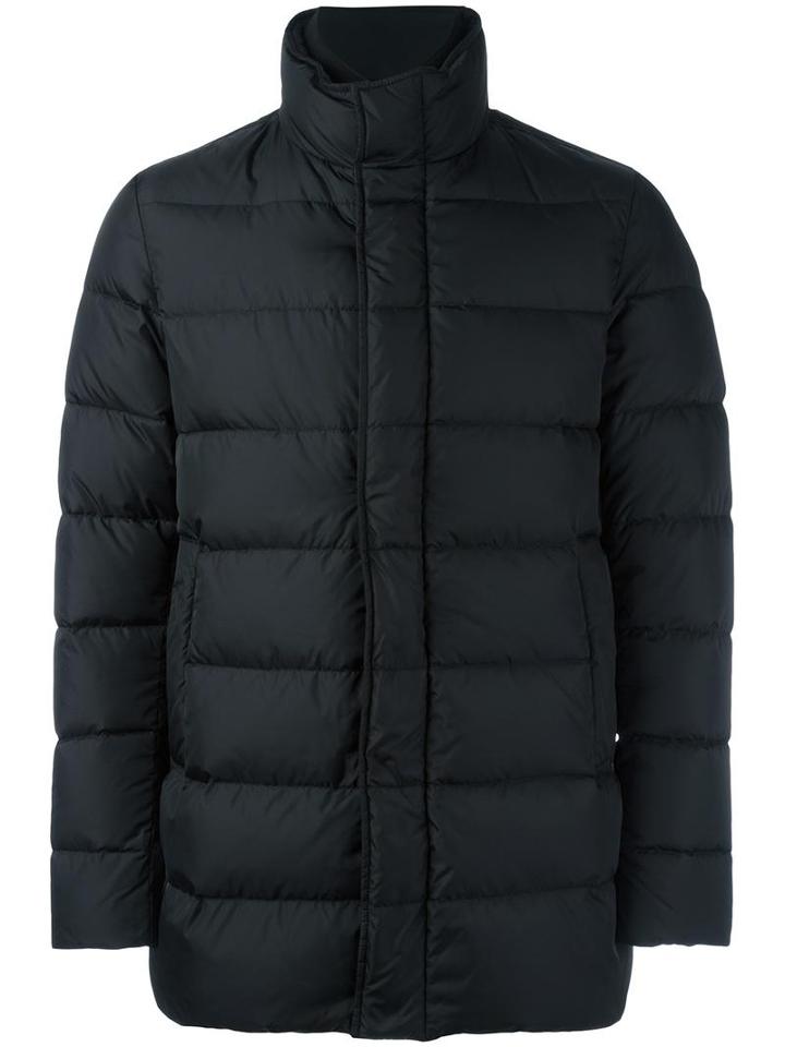 Herno Padded Jacket, Men's, Size: 48, Black, Polyamide/viscose/feather Down