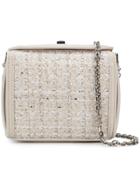 Alexander Mcqueen Square Crossbody Bag - White