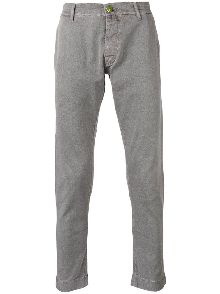 Jacob Cohen - Straight Leg Jeans - Men - Cotton/polyester - 35, Grey, Cotton/polyester