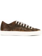 Geoffrey B. Small Aged Effect Sneakers