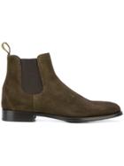 Doucal's Pull-on Ankle Boots - Brown