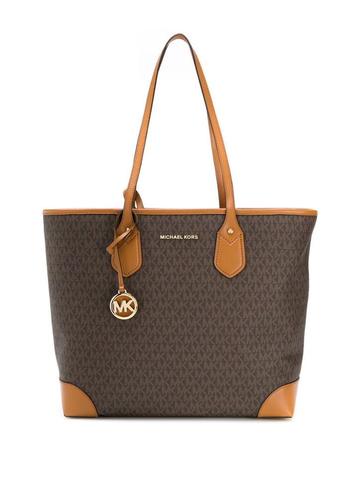 Michael Michael Kors Monogram Tote - Brown