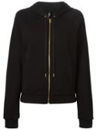 Versus Studded Hooded Zipped Up Cardigan