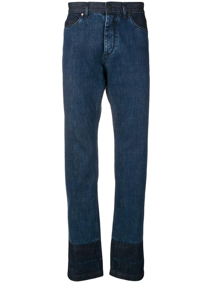 Lanvin Contrast Jeans - Blue