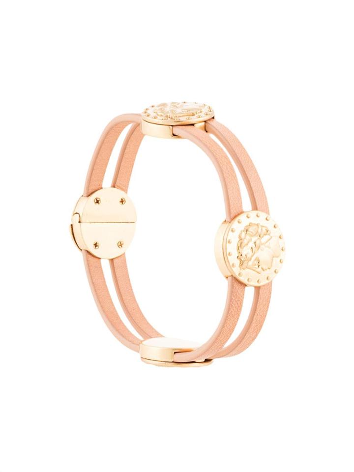Tory Burch Coin Wrap Bracelet - Brown
